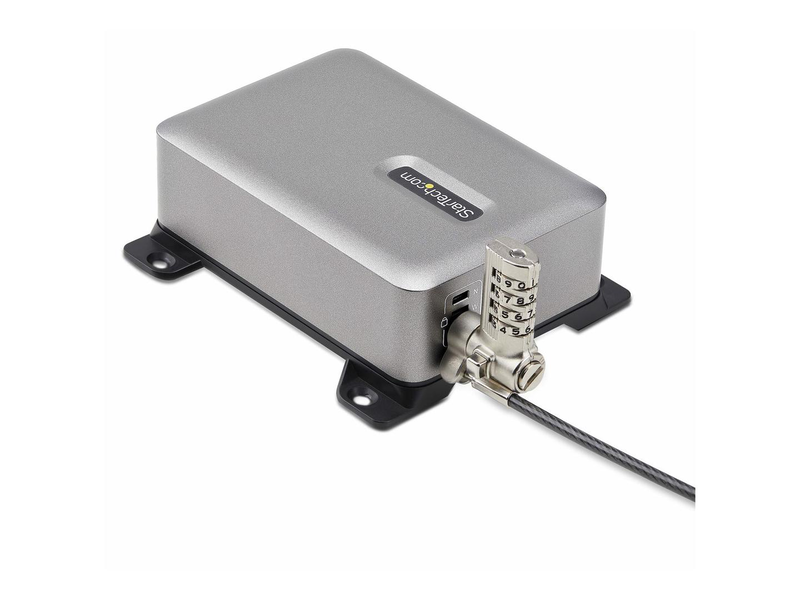 Startech.com 4-port USB-c charger, 240w total, single port 140w epr - power adapter - with surface mount bracket - 240 watt - 5 a - power delivery 3.1 - 4 output connectors (24 pin USB-c), , medium-null