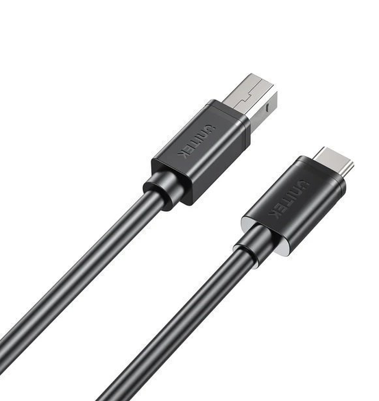 Unitek USB-c 2.0 to USB-b printer cable 5.0m, , medium-null