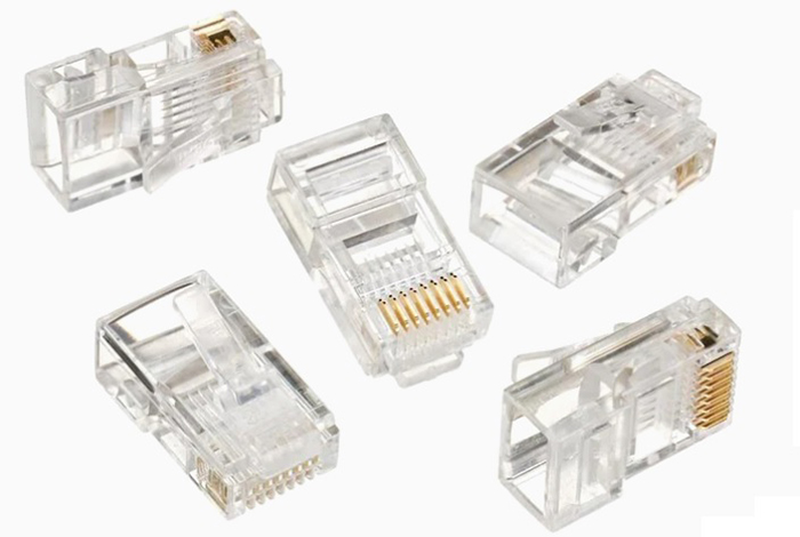 Rj-45 ethernet plug 4pcs, , medium-null