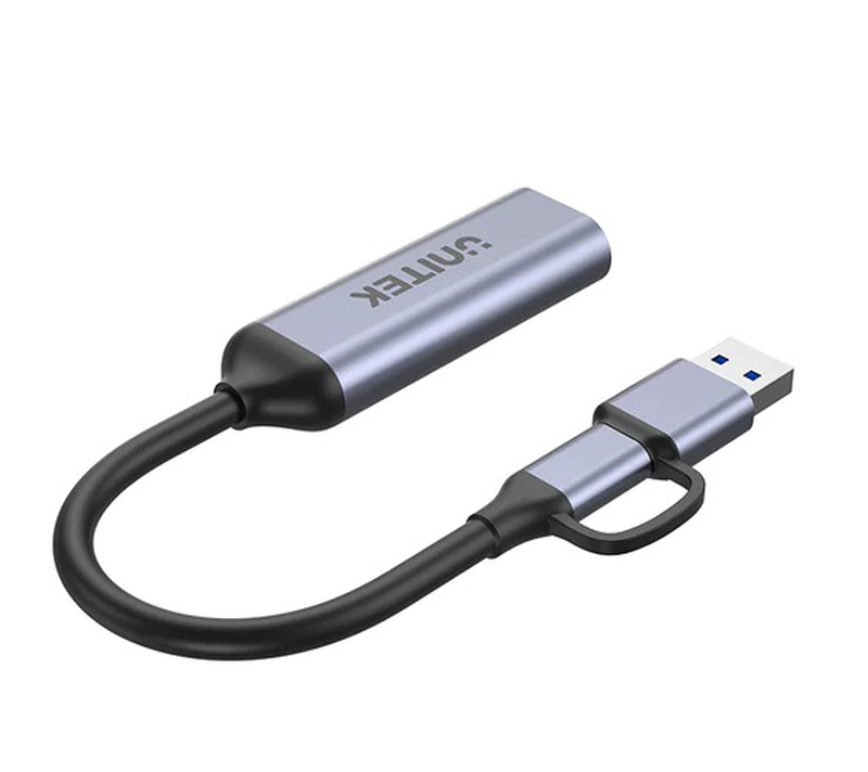 Unitek capture card hdmi to USB-c/a 1080p v1167a &bull;video capture card hdmi to USB/Type-C 1080p 60fps game capture card for streaming, teaching, video conferencing or live broadcasting., , medium-null