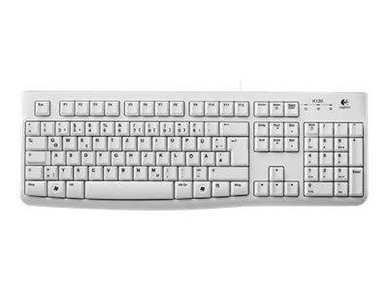 Logitech k120 for business / keyboard / USB / german / white, , medium-null