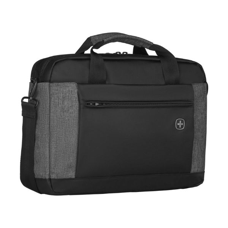 Wenger, underground laptop briefcase with tablet pocket, black ( r ), , medium image number null