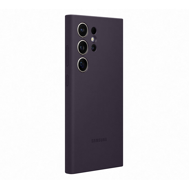 Product image: Galaxy s24 ultra silicone case dark violet-null