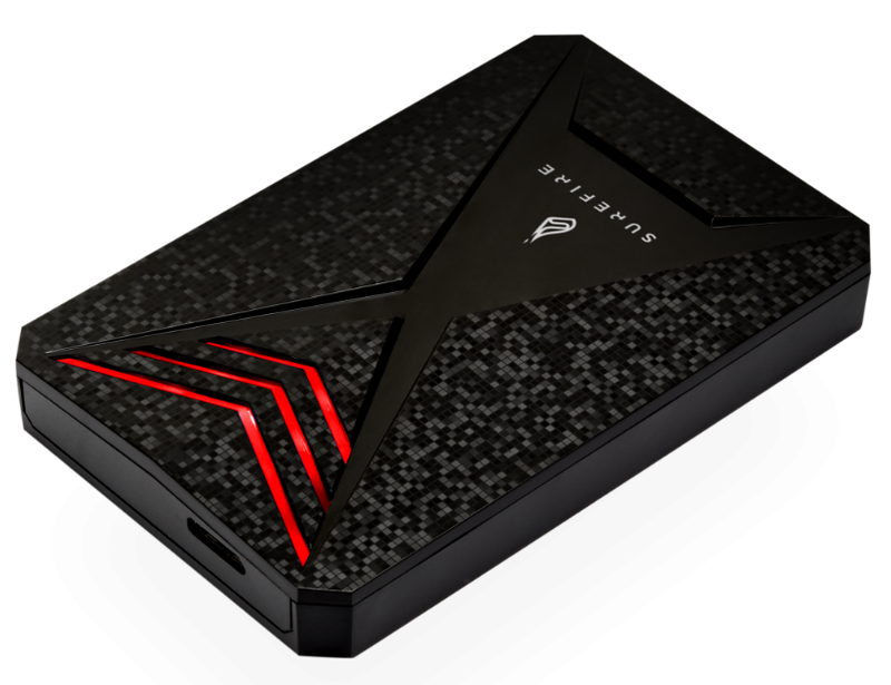 Verbatim surefire ssd external USB 3.0 1TB gx3 gaming 3.2 1gen bk/redline image number null