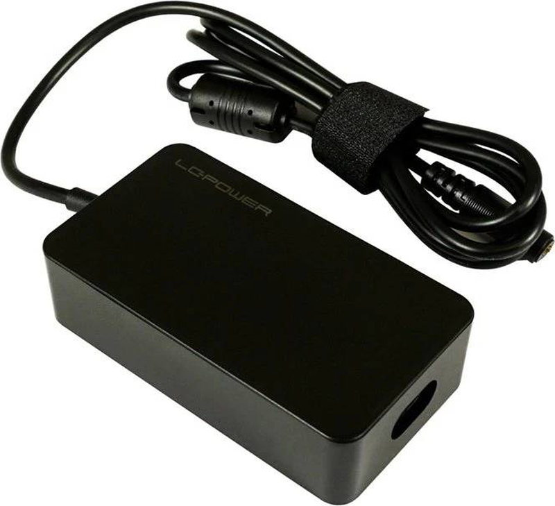 Lc-power lc-nb-pro-45 45w universal notebook charger 18.5-20v with 10 barrel tips black-null