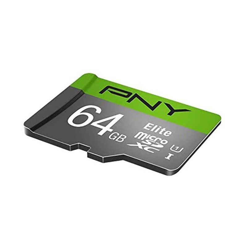 Pny elite 64GB micro sd card with adapter, , medium-null