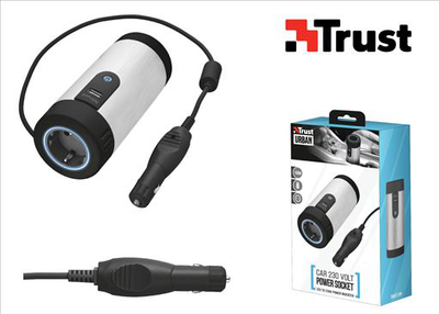 Trust urban car 230 volt power socket, , medium