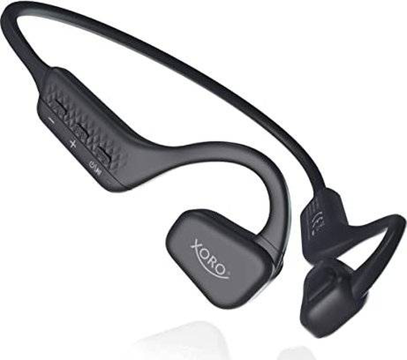 Xoro khb 35 open-ear Air conduction bluetooth 5.2 headphones built-in mic ipx4 8h sport black-null