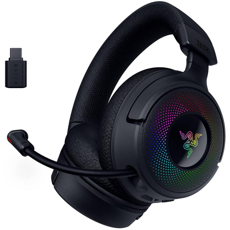 Razer kraken v4 wireless 7.1 rgb gaming headset-null