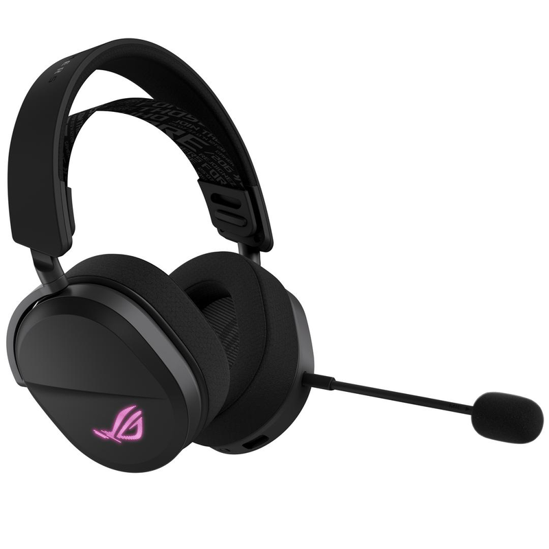 Asus rog pelta tri-mode wireless gaming headset 90yh0410-bhua00 50mm titanium speednova 70h aura rgb black-null