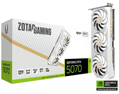 Zotac RTX 5070 amp white edition 12GB ddr7, , medium