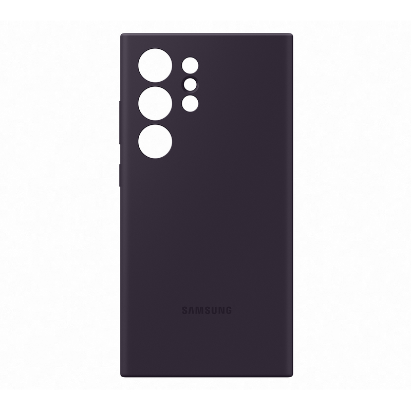 Product image: Galaxy s24 ultra silicone case dark violet-null