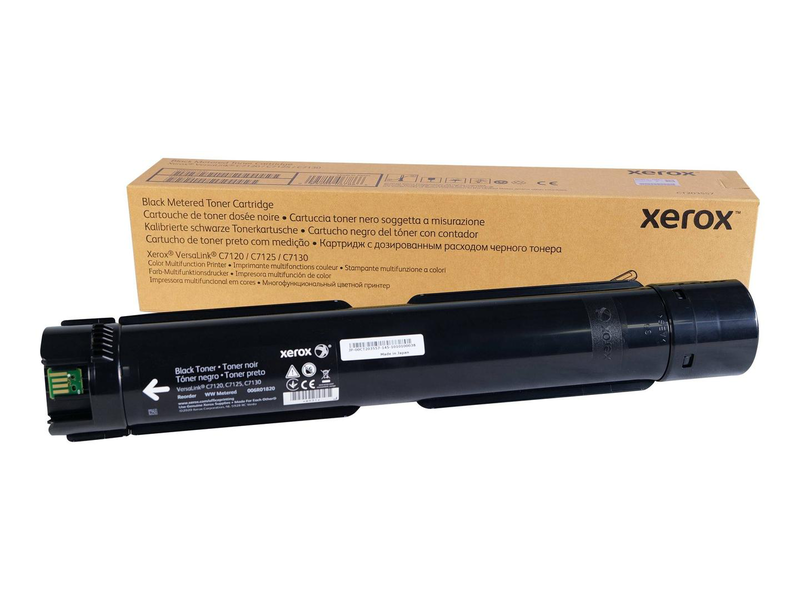 Xerox 006r01824 black extra high capacity toner cartridge 31,300 pages for versalink c7120 c7125 c7130-null