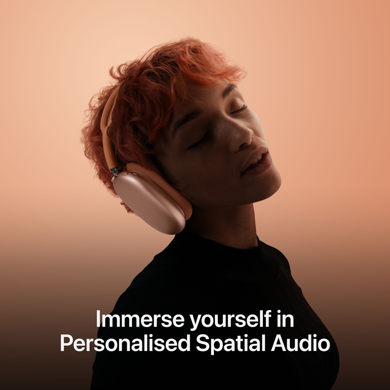 Apple AirPods max over-ear &alpha;&sigma;ύ&rho;&mu;&alpha;&tau;&alpha; &alpha;&kappa;&omicron;&upsilon;&sigma;&tau;&iota;&kappa;ά USB-c starlight-null