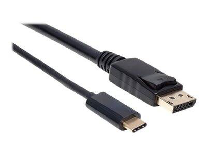 Manhattan USB-c to displayport cable, 4k@60hz, 2m, male to male, black, / 24 pin USB-c (m) to displayport (m) / USB 3.1 / 2 m / 4k support / black-null