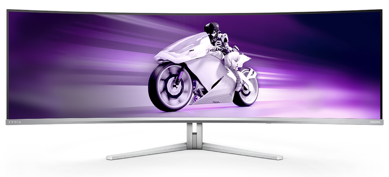 Philips evnia 49m2c8900 49" monitor qd OLED curved 240hz g-sync/freesync 5120x1440-null
