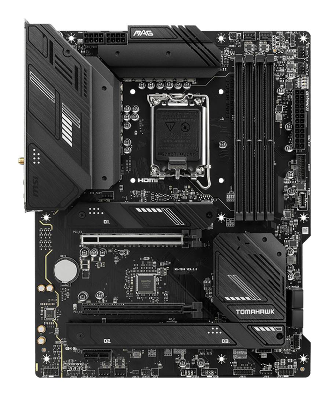 Msi mag b760 tomahawk Wi-Fi atx lga1700 ddr5 motherboard Wi-Fi 6e 2.5G lan, , medium-null