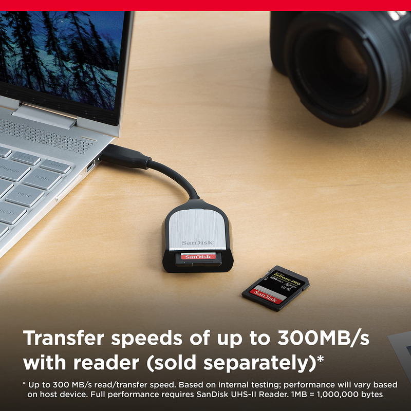 Sandisk extreme pro sd reader uhs-i & uhs-ii, , medium-null
