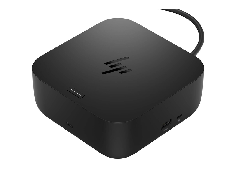 Hp USB-c 100w g6 dock 9x3v1ut docking station 2x displayport HDMI 2.1 4k 120hz 2.5GBe 100w pd jet black-null
