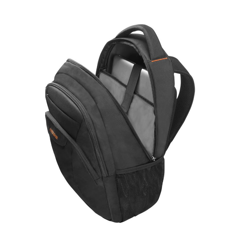 American tourister – at work – black – laptop backpack 14.1″ image number null