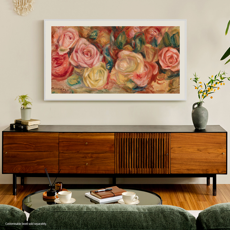 Samsung smart TV 85" 4k QLED qe85ls03da, , medium-null