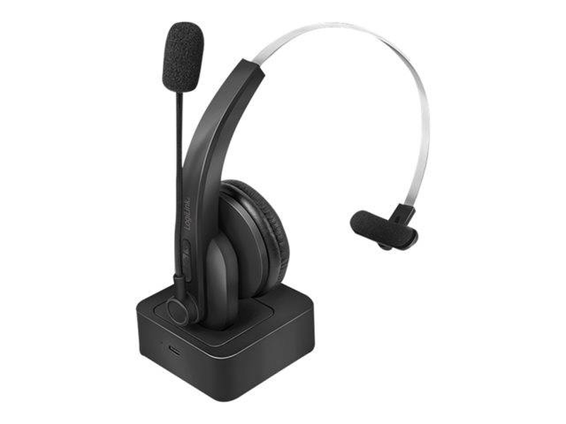 Logilink / headset / on-ear / bluetooth / wireless / black, , medium-null