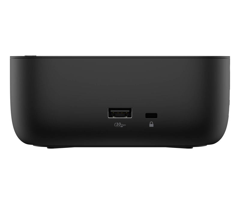 Hp USB-c 100w g6 dock 9x3v1ut docking station 2x displayport HDMI 2.1 4k 120hz 2.5GBe 100w pd jet black-null