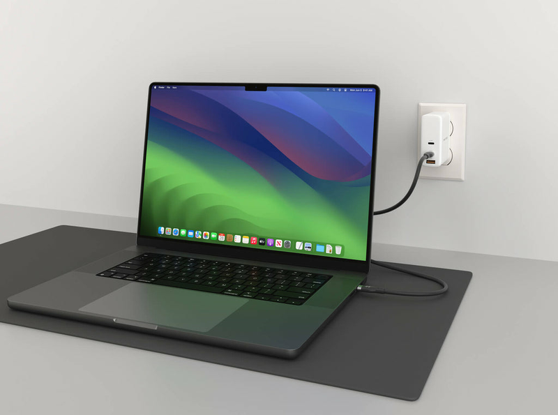 Hyperjuice - USB cable - 24 pin USB-c (m) to 24 pin USB-c (m) - USB 2.0 - 1 m - USB power delivery (240w), extended power range (epr) - black-null