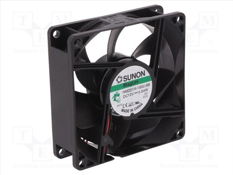Axial fan 12vdc 80x80x25mm, , medium-null