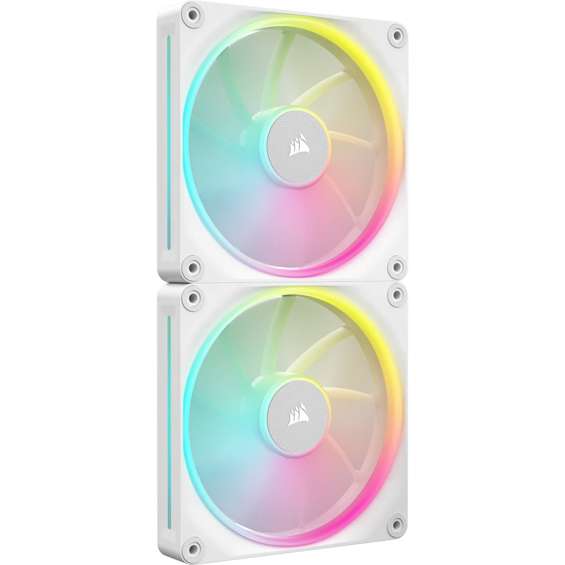 Corsair icue link lx140 rgb 140mm pwm fans dual pack starter kit white (co-9051032-ww)-null