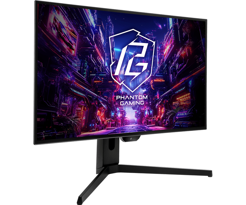 Asrock phantom gaming pgo27qfs 27" monitor wOLED 240hz hdr qhd 2560x1440-null