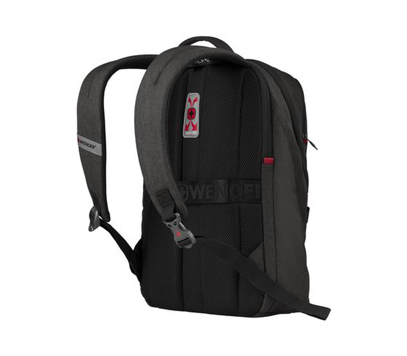 Wenger, mx light 16" backpack, heather grey ( r ), , medium-null