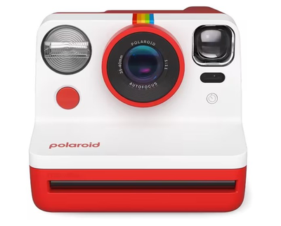 Polaroid analog instant camera now Gen2 red