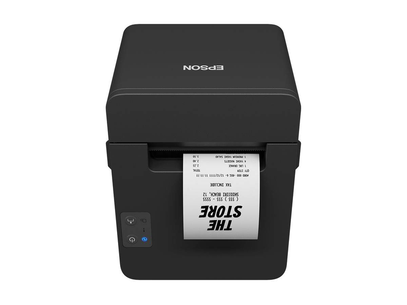 Epson tm-t20iv c31cl47102 thermal pos receipt printer 203dpi 250mm/sec 80mm roll USB serial ethernet black-null