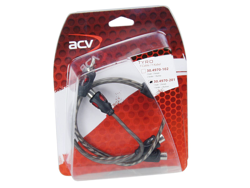 Audio cable 1 male / 2 female 30cm, , medium image number null