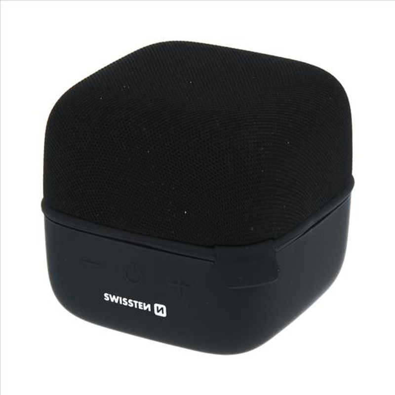 Product image: Swissten music cube black bluetooth speaker, , medium-null