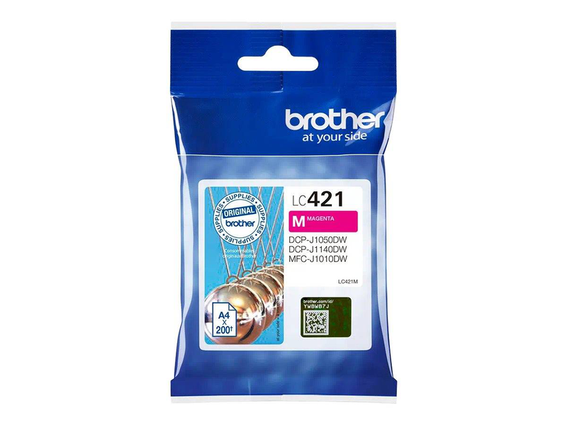 Brother lc421m / magenta / original / ink cartridge / for brother dcp-j1140dw, mfc-j1010dw, mfc-j1012dw, , medium-null