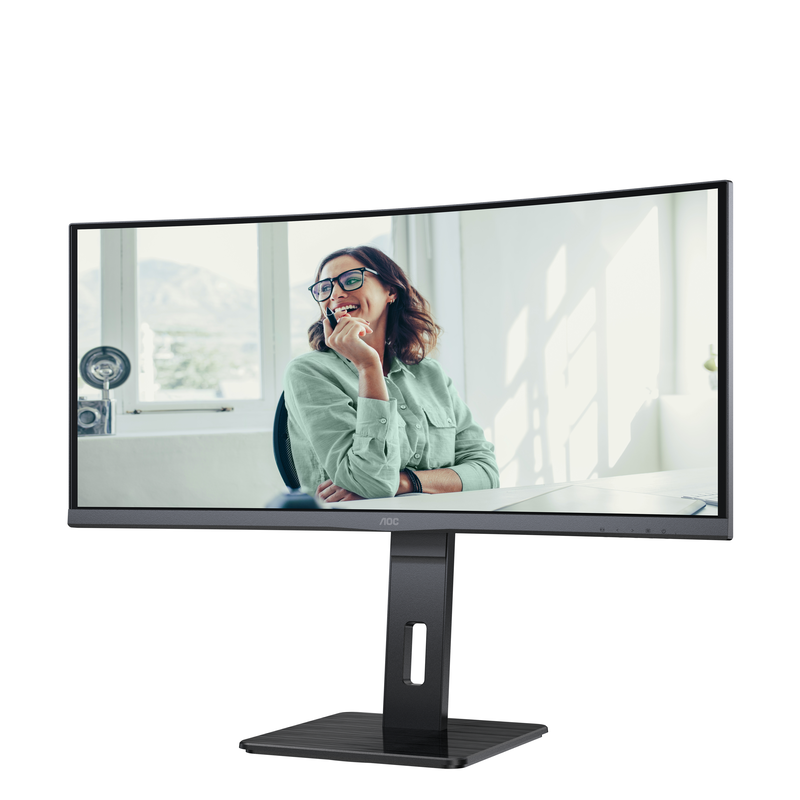 Aoc 34" pro-line ultrawide business curved multimedia monitor-null