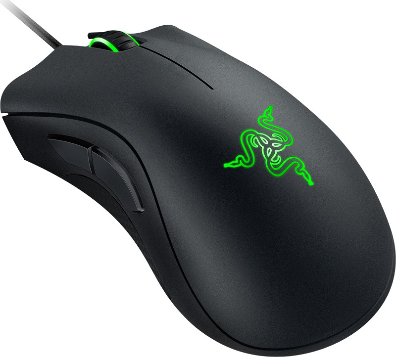 Razer deathadder essential gaming mouse 6400 dpi black-null