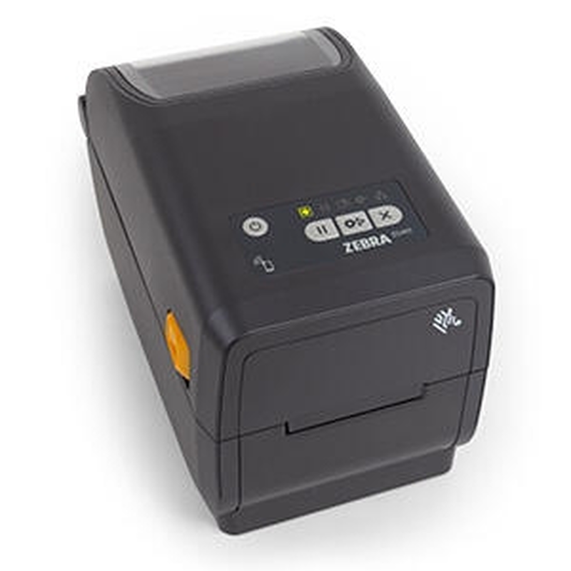 Zebra zd411t thermal transfer label printer | 300 dpi | USB & bluetooth | black-null