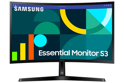 Samsung s36gd 24" &omicron;&theta;ό&nu;&eta; curved 100hzFHD1920x1080, Black, medium