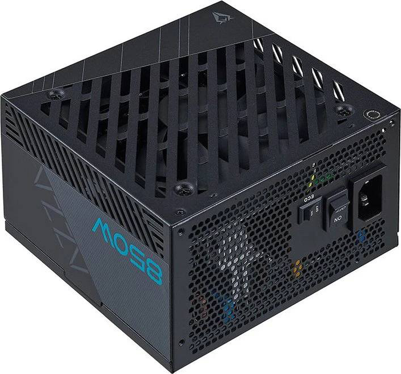 Azza psaz-850g 850w power supply atx 3.0/3.1 80 plus gold fully modular 16-pin pcie 5.0 12v-2x6 120mm black-null