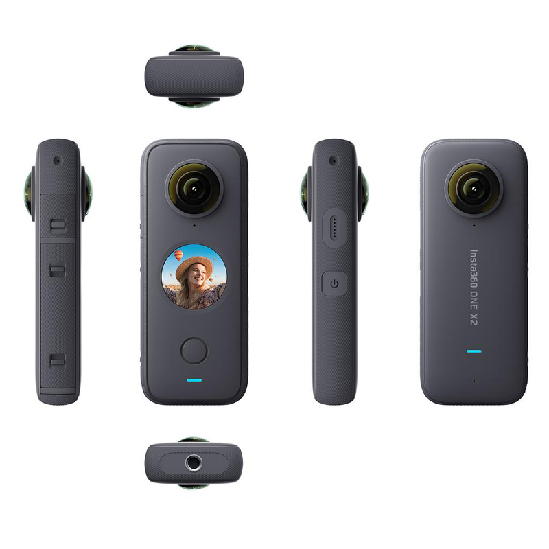 Insta360 one x2 waterproof 360 action camera 5.7k 360-null
