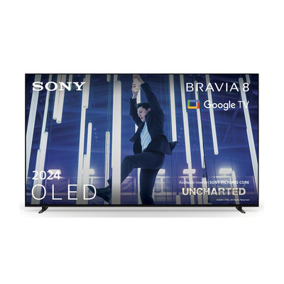 Sony smart 77" 4k OLED xr80p TV, Black, medium