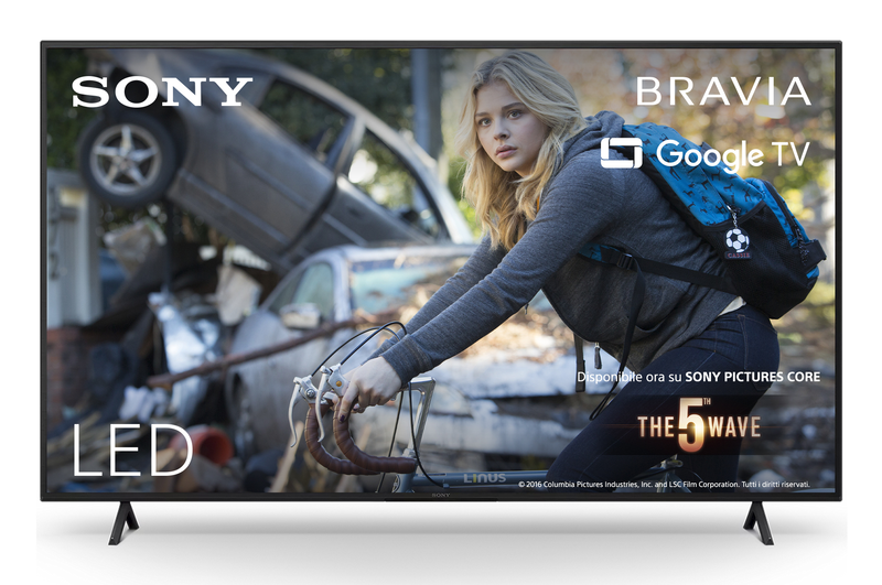 Sony smart TV 55" 4k led kd55x75wl-null