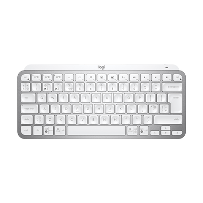 Mx keys mini pale grey, White, medium
