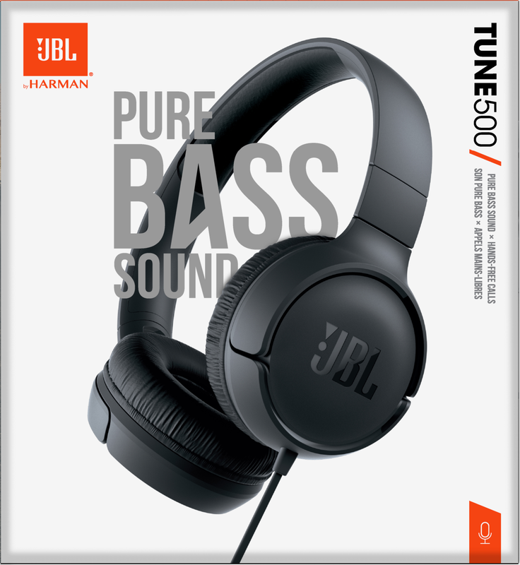 Jbl tune500 circumaural headphones black-null