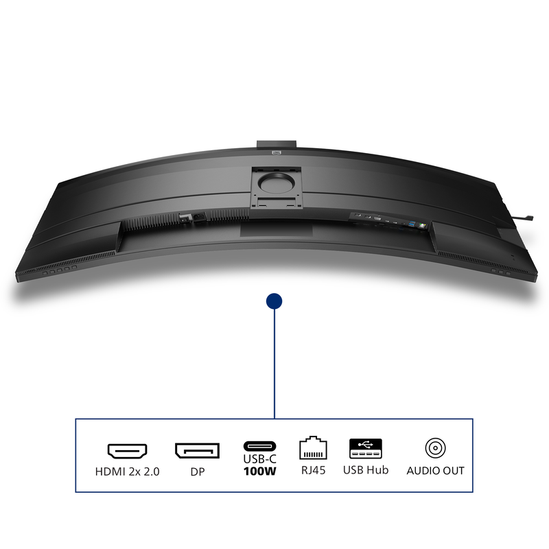 Philips b-line 49b2u6903ch 49" &omicron;&theta;ό&nu;&eta; va curved 100hz dqhd 5120x1440-null