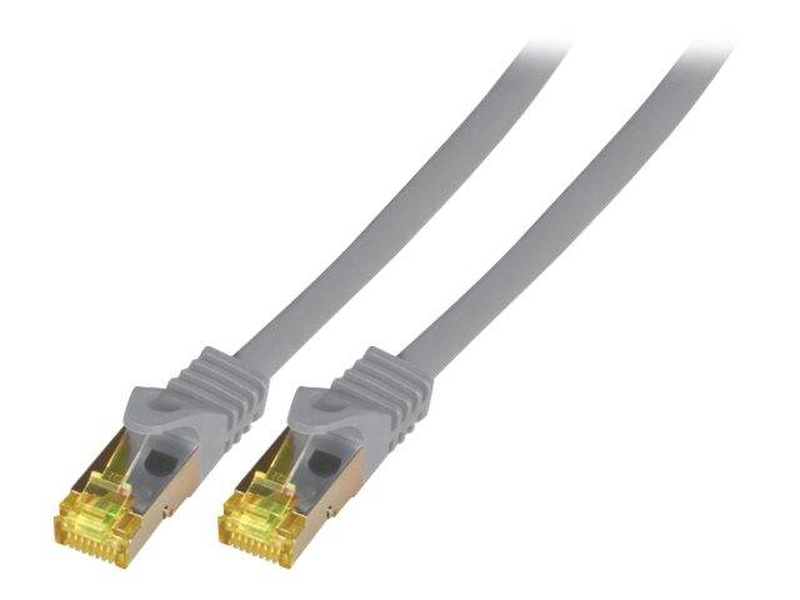 Efb-elektronik patch cable rj-45 (m) to rj-45 (m) 30 m / sftp, pimf / cat 7 / booted, halogen-free, molded / grey-null