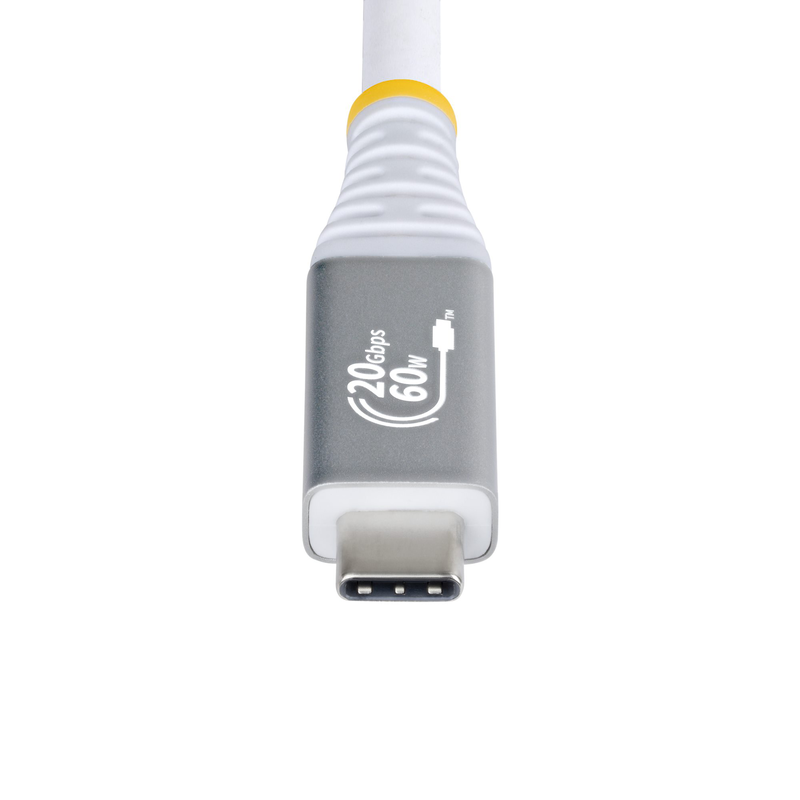 Startech.com USB4 cable 3m | 20GBps | 60w | white | included | dual 4k 60hz uhd displays-null